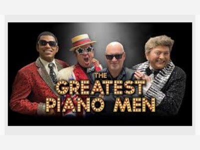 Coming to the Flickinger The Greatest Piano Men 9-11-25 7pm