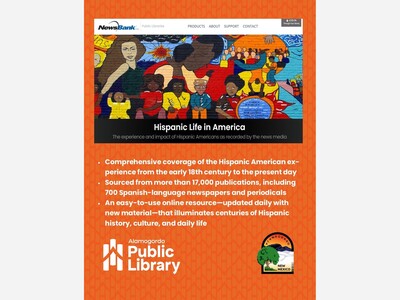 Alamogordo Public Library and Tularosa Basin Museum Celebrates Hispanic Heritage Month