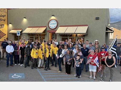 Honor Flight Celebration Welcomed Veterans with Pride and Gratitude, Friday Night