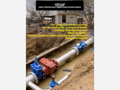 54/70 Walker Road Area Water and Infrastructure Improvement Project Announced