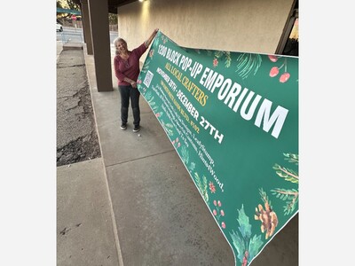 Holiday Spirit Flourishes at the Soon to Open 1200 Block Pop-Up Emporium