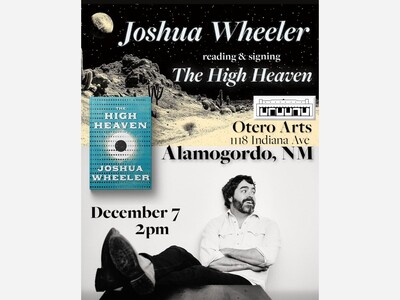 Save the Date & Review: Joshua Wheeler Book Signing December 7th