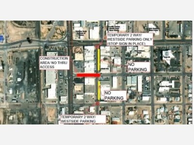 Temporary Traffic Changes at 9th & New York Avenue to Support Business Access During Construction