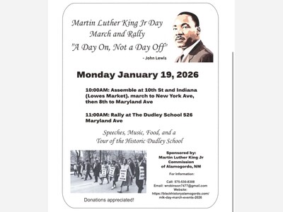 Alamogordo Prepares for 2026 MLK Day Freedom March and Community Celebration