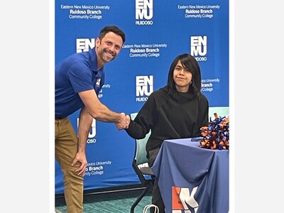 Gavin Castillo Of Mescalero Apache Tribe Signs Letter of Intent 