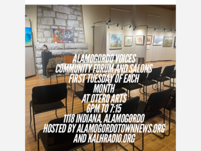 Voices of Alamogordo Community Forum/Salon Tuesday Feb 3rd 