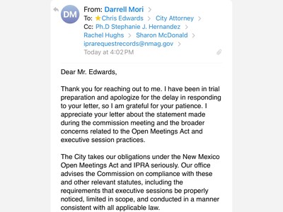 Alamogordo City Commission Tensions Escalate: Media Letter Traces Alleged Executive Session Leaks to Rardin and Burnett Networks, Raising Deflection Concerns