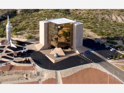 Alamogordo’s Iconic “Golden Cube” Poised for Golden Milestone: 50 Years as New Mexico’s Gateway to the Stars and Economic Beacon for the Tularosa Basin