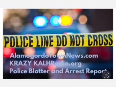 Alamogordo Police Logs: Warrant Arrests, Property Crimes, and Public Safety Incidents Highlight Week of March 2-8, 2026