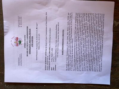 Otero County Commission Calls Emergency Meeting Amid Looming Financial Crisis Over ICE Contract Expiration