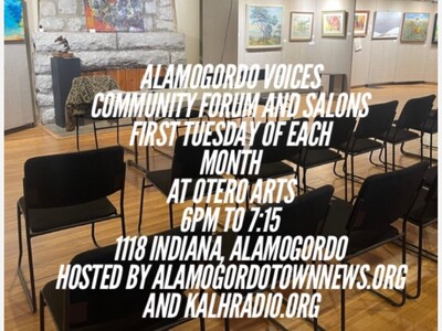 Voices of Alamogordo Forum to Feature City Leaders from Parks & Recreation, Community Services, Library, Senior Center, and Airport on April 7, 6 pm 