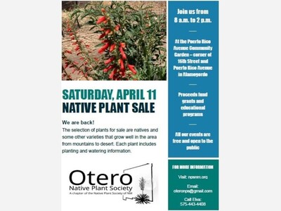 Otero Native Plant Society Brings Desert-Friendly Greenery to Alamogordo’s Earth Day Celebrations