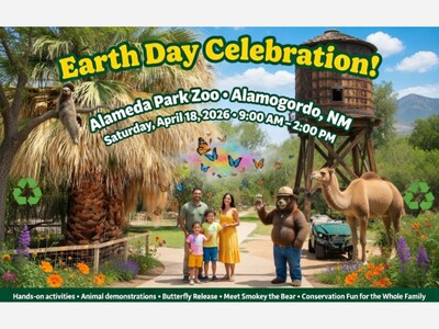 Alamogordo Gears Up for Earth Day 2026 Celebration at Alameda Park Zoo April 18 2026 9 am 