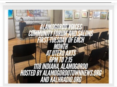 Voices of Alamogordo Community Forum Returns Tuesday with Focus on Parks, Recreation, Library, Senior Services & Airport