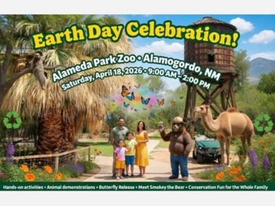 Alamogordo Celebrates Earth Day 2026: “Our Power, Our Planet” at Alameda Park Zoo