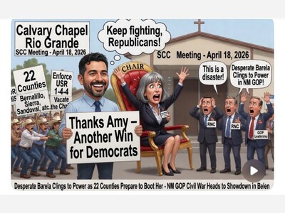 New Mexico GOP Civil War Threatens to Hand Gabe Vasquez a Third Term: How Barela's Power Grab Is Costing Republicans in Washington