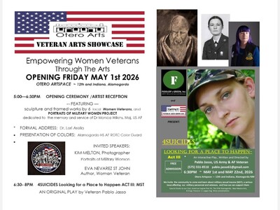 Otero Veteran Arts Showcase Returns for Fourth Year at Alamogordo Artspace