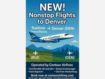Direct Flights from Sierra Blanca Regional to Denver Set to Launch June 25