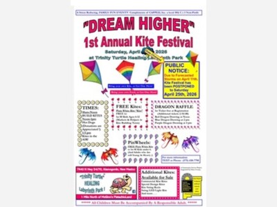 “Dream Higher” 1st Annual Kite Festival Premiers in Alamogordo This Saturday