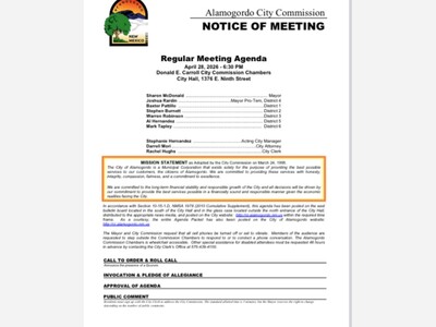 Commentary Public Must Hold Commission Accountable Contract and Roads