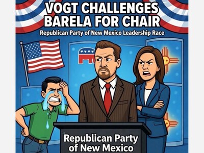 Talk Radio Host Brandon Vogt Announces Bid for New Mexico GOP Chairman Ahead of Contested April 18 SCC Meeting