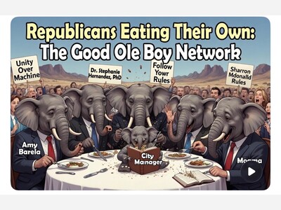 A Political Commentary: Republicans Led by Amy Barela Eating Their Own: How the Good Ole Boy Network Is Destroying the GOP in New Mexico