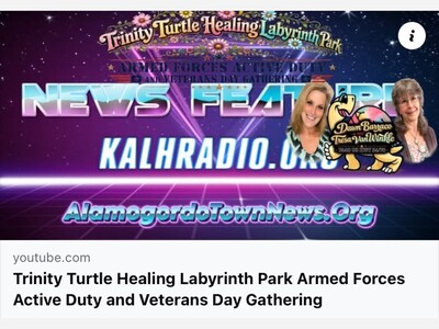 Alamogordo Veterans Gathering at Trinity Turtle Healing Labyrinth Park This Saturday