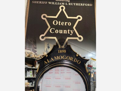 City of Alamogordo Set to Dedicate Sheriff Memorial and Sheffield Family Clock in Historic Downtown