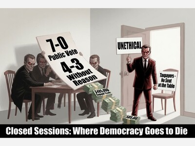 Over $500,000 in Taxpayer Funds Paid Out After Unanimous Vote Was Reversed — Transparency Lawsuit Now Filed in District Court