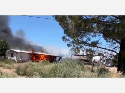 Another Structure Fire Strikes Boles Acres Near Alamogordo Amid Ongoing Concerns Over Volunteer Fire Department Resources