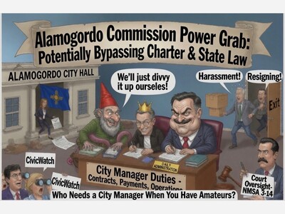 Alamogordo City Commission’s Alleged Power Grab: Bypassing Charter and State Law in Rush to Sideline Acting City Manager?