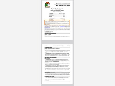 Alamogordo City Commission Meeting Overview in Depth Coming Wednesday 