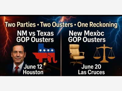 Two Parties, Two Ousters, One Reckoning: New Mexico and Texas GOP Civil Wars Expose a National Republican Fault Line