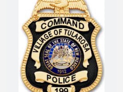 Tularosa Police Department Releases May 2026 Monthly Activity Report — 474 Calls for Service Under Chief Geraldine Yazza Martinez