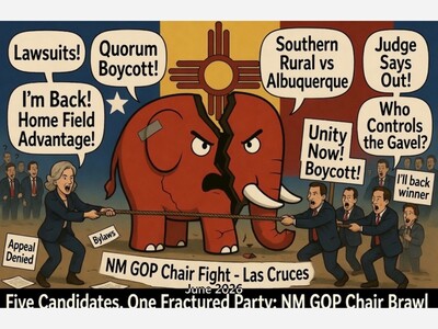 Five Candidates, One Fractured Party: New Mexico GOP to Pick New Chair Amid Lawsuits and Boycott Threats