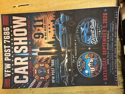 Thinking Ahead VFW Post 7686 to Host 9/11 Remembrance Car Show