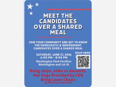 Alamogordo Residents Invited to “Meet the Candidates Over a Shared Meal” Tonight at Washington Park