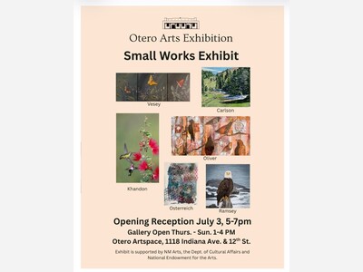 Otero Arts Launches Vibrant July Season with Small Works Exhibition and Packed Calendar of Community Events