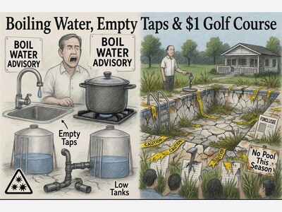 Boiling Water, Empty Taps, and an Unreported Violation — While Timberon's Water District Gave Away Its Golf Course for $1 a Month