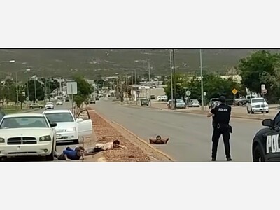 A Weapons Incident at Florida Avenue and Indian Wells in Alamogordo Prompts Police Response, Arrests