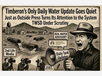 Timberon’s Only Daily Water Update Goes Quiet Just as Outside Press Turns Its Attention to the System