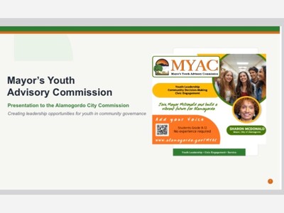 Mayor McDonald’s Vision to Come to Life: Alamogordo Launches First-Ever Youth Commission