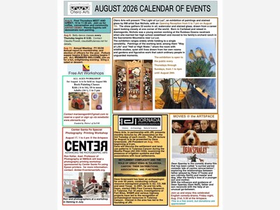 Otero Arts Announces Dynamic Lineup of Exhibitions, Performances, and Creative Workshops for August and September