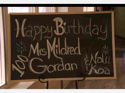 Community Gathers to Honor Centenarian Teacher Mildred Gorman at Patrons Hall Celebration