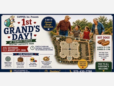 Community Gathers for First Grand’s Day at Trinity Turtle Healing Labyrinth Park August 15th