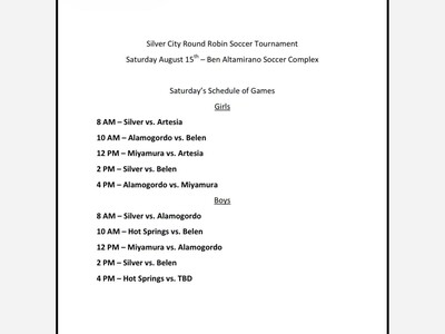Silver Edges Alamogordo in Defensive Battle at Silver City Tournament Friday Evening 