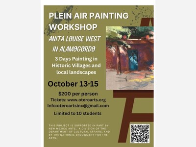 Save the Date: Otero Arts Plein Air Painting Workshop Returns October 13-15, 2026