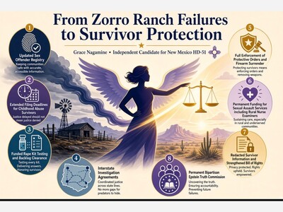 Abuse Survivor Grace Nagamine Running for HD 51 Turns Zorro Ranch Failures Into a Plan to Protect New Mexicans
