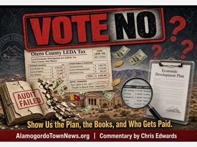 Commentary:  Vote No on the County LEDA Tax: Show Us the Plan, the Books, and Who Gets Paid
