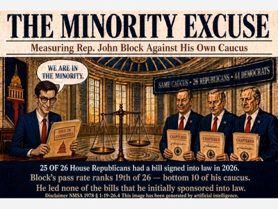 The Minority Excuse: Measuring Rep. John Block Against His Own Caucus